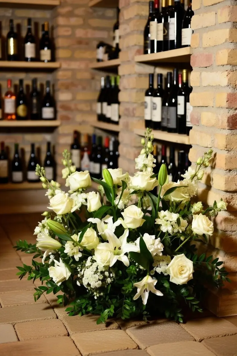 Allestimento floreale matrimonio toscano - Fortezza Medicea